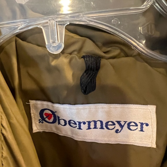 VINTAGE Obermeyer women’s Brown Puffer Jacket. No size tag fits xs/s. - Picture 3 of 7